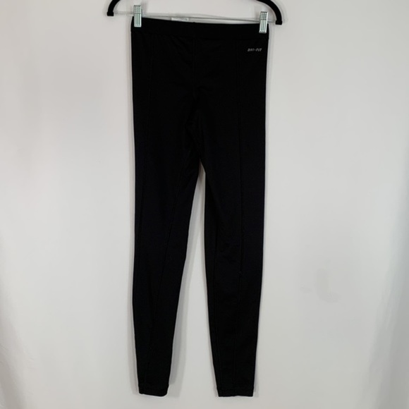 Nike Pro Dri-Fit Black Athletic Leggings - Picture 4 of 7
